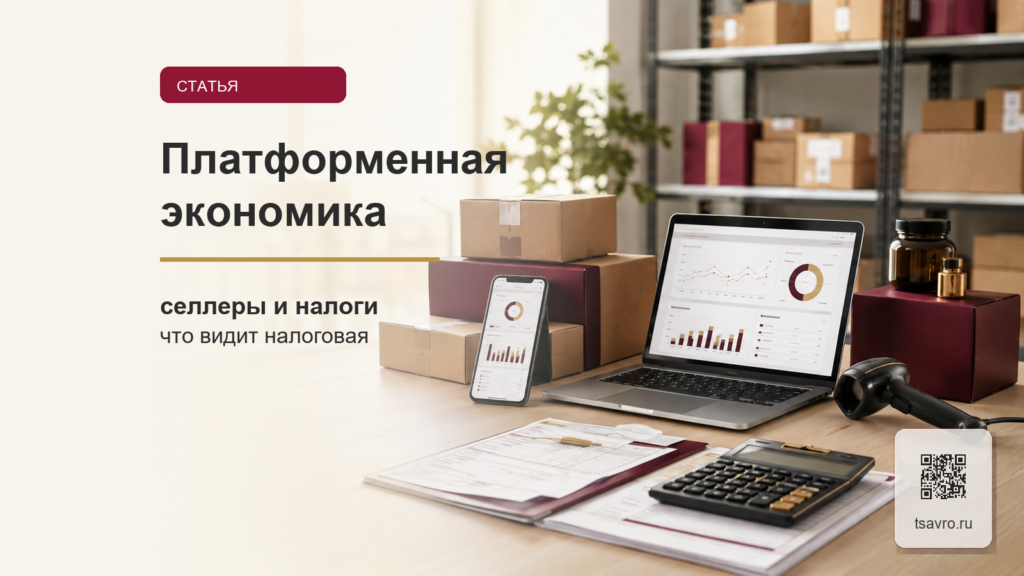 Платформенная экономика: маркетплейсы, селлеры и налоговый контроль